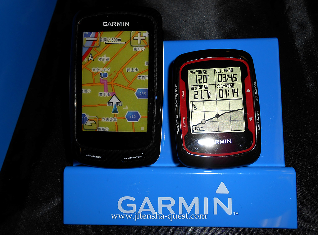 GARMIN　GPS内蔵サイクルコンピュータ